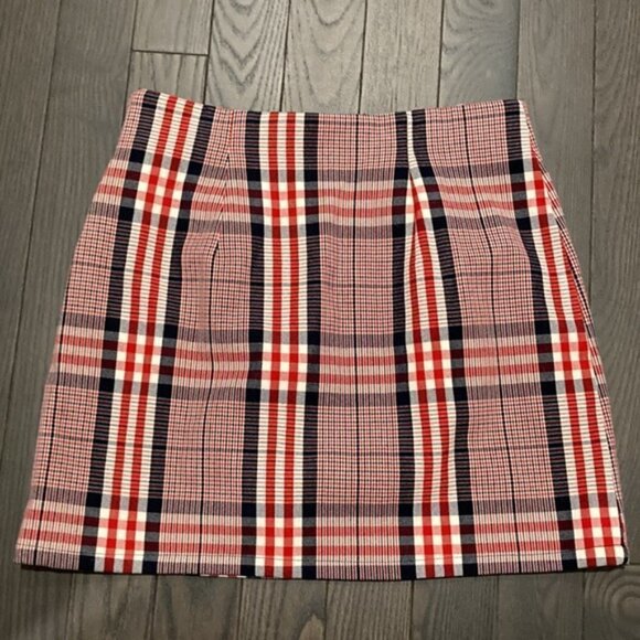 FOREVER 21 Plaid Tartan Mini Retro 90s Skirt Medium - Picture 4 of 7